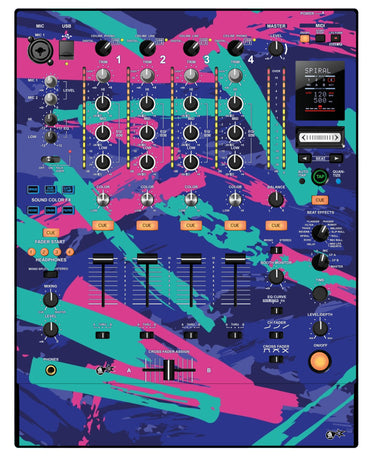 Pioneer DJ DJM 900 NEXUS Skin Retro Jogger